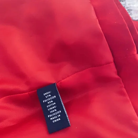 American Living red trench coat - Picture 11 of 13